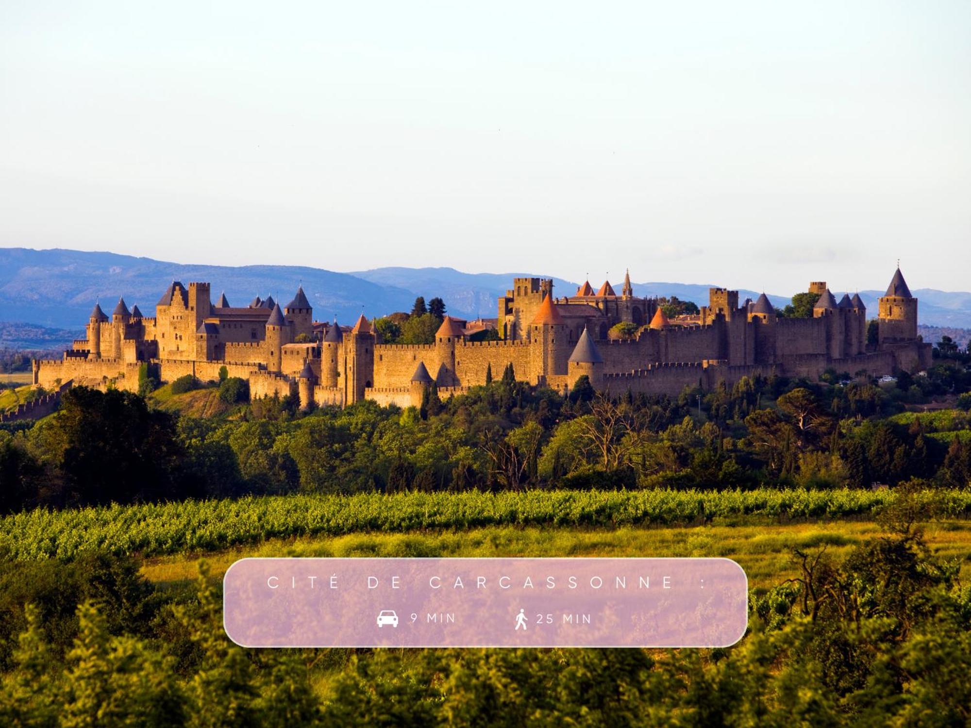 Le Mistral ~ Cite De Carcassonne ~ Hypercentre Leilighet Eksteriør bilde